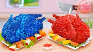 ️🏆 Which is Better CHEETOS or TAKIS Miniature Cheetos Takis Fried Chicken 💖 Tina Mini Cooking [upl. by Wehttan]