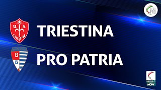 Triestina  Pro Patria 12  Gli Highlights [upl. by Heall]