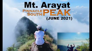 Mt ARAYAT Hike Pinnacle amp South Peak What a View [upl. by Attenra638]