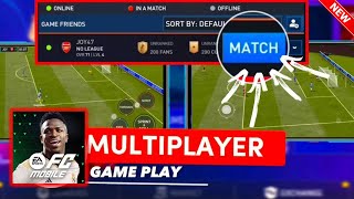 How to play match with friends fc 24  Play Fifa mobile with Friends [upl. by Shepherd]