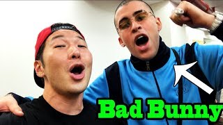 Best of BAD BUNNY  SINGING IN PUBLIC COMPILATION by QPark [upl. by Annawaj478]