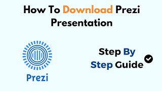 How To Download Prezi Presentation [upl. by Aisatna570]