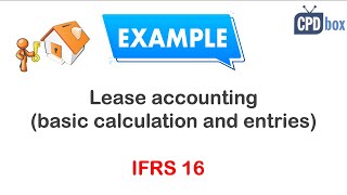 Example Lease accounting under IFRS 16 [upl. by Abisha]