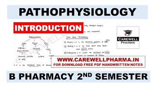 Introduction to Pathophysiology  Pathophysiology B Pharm 2nd Semester  B Pharmacy 2nd semester [upl. by Sibbie]