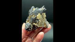 Wolframite  Mica Size 61cm Origin Yaogangxian Yizhang Chenzhou Hunan China [upl. by Maybelle]