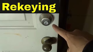 Rekeying A Weiser Smart Key DeadboltEasy Instructions [upl. by Kcirdez]