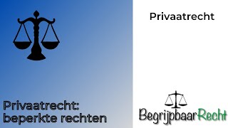 Privaatrecht beperkte rechten [upl. by Wohlert]