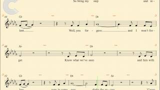 Violin  I Will Wait  Mumford amp Sons  Sheet Music Chords amp Vocals [upl. by Marillin]