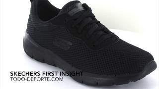 SKECHERS FIRST INSIGHT NEGRO [upl. by Aytac]