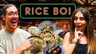 Rice Boi Mooloolaba  Is This The Best Pan Asian Street Restaurant [upl. by Fitz502]