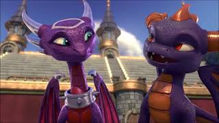 Skylanders Academy All Cynder Scenes [upl. by Aan]