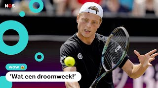 Stunt Tim van Rijthoven verslaat wereldtopper en wint tennistoernooi [upl. by Afaw]