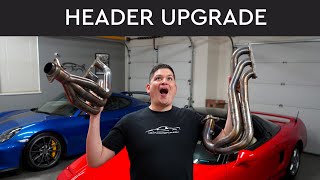 Acura NSX Aftermarket Exhaust Headers Series  Less Weight More Power and Sounds Amazing [upl. by Seif246]