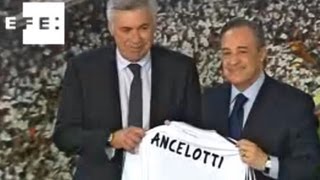 Ancelotti ya es entrenador del Real Madrid [upl. by Cailly]