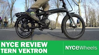 Tern Vektron Bosch powered folding bike  Electric bike review [upl. by Ardnu]