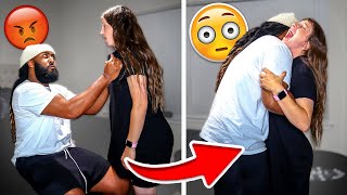 Going To The Gym Fully Dressed Prank On BoyFriend BackFires [upl. by Lane]