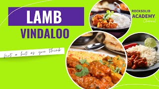 Healthy Lamb VINDALOO Recipe  Rock Solid Health Cooking [upl. by Hamel434]