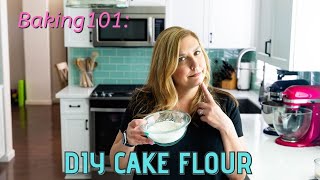 DIY Cake Flour Substitute [upl. by Euqinimod]