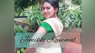 Jimikki Kammal  Dance Cover  Team Naach Choreography [upl. by Ahsaet]