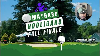 HOOLIGANS GOLF  FALL FINAL  WAYLAND COUNTRY CLUB 2024 [upl. by Idahs]