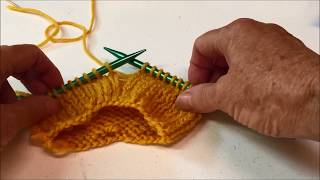 How to Prevent Laddering in Knitting  Knitting Technique [upl. by Nihhi752]