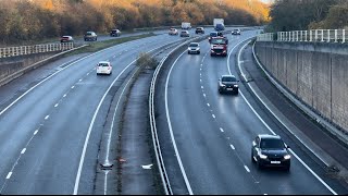 A331 Highway dual carriageway UK 🔥❤️ train motorway shortvedios [upl. by Tullus]