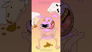 Courage the Cowardly Dog dances couragethecowardlydog dance funny animationshorts [upl. by Nyrb]