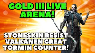 Stoneskin Resist Valkanen Becoming One Of My Go To Tormin Counters [upl. by Ahsirtak]