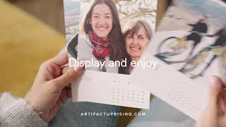 Personalized Photo Calendars — Artifact Uprising [upl. by Lancey]