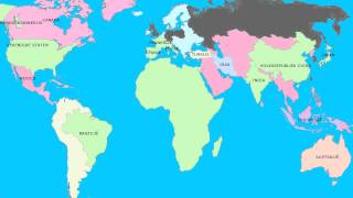 Topografie Wereld grootste economieën [upl. by Eniluqcaj755]