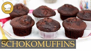 SCHOKOBUTTERMILCHMUFFINS mit sensationellem Geschmack [upl. by Nauqit983]