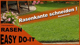 Rasen Kanten schneiden Rasenkantenschneider Trimmer [upl. by Good]