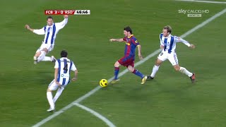 Lionel Messi vs Real Sociedad Home 201011 English Commentary HD 1080i [upl. by Orlanta]