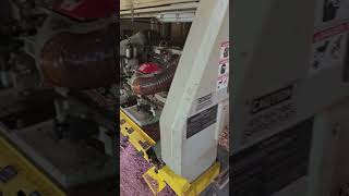 NO DUST COLLECTOR 😱 woodworking machine safety [upl. by Htenaj]