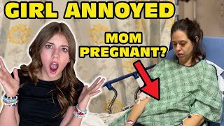 Girl Temper Tantrum Annoyed At Mom For Being Pregnant Original [upl. by Elmaleh]