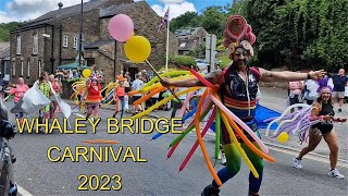 Whaley Bridge Carnival 2023 [upl. by Suolhcin707]