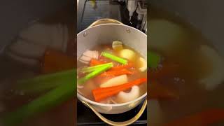 RECIPE Italian Penicillin Soup I remade my viral soup short shorts maddy [upl. by Benedetta]