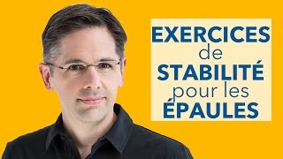 Douleur à l épaule voici des exercices pour la soulager et augmenter la stabilité [upl. by Ayikin]