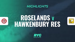 HIGHLIGHTS Roselands v Hawkenbury Reserves [upl. by Otrevlig366]