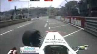 Ralf Schumacher Crash in Monaco [upl. by Nivets39]