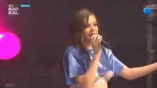 Hailee Steinfeld Starving Live at Rock in Rio Lisboa 2018 [upl. by Ludeman]