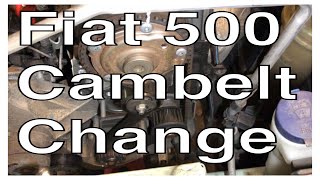 How to change Timing Belt on Fiat 500 Easy to follow StepbyStep Guide [upl. by Marquita]