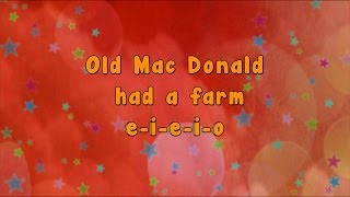 Karaoke  Karaoke  Old Mac Donald [upl. by Nairahcaz]