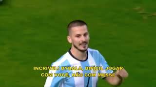 LOCUTOR ARGENTINO FURIOSO DETONA DYBALA quotÉ DIFÍCIL JOGAR COM O MESSIquot [upl. by Ignatia603]