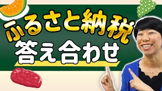 ふるさと納税は控除についてもきっちりチェック！【ワンストップ＆確定申告ver】 [upl. by Cirnek313]