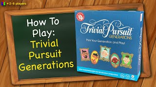 How to play Trivial Pursuit Generations [upl. by Auoz271]