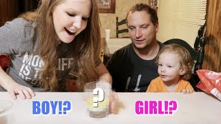 BAKING SODA GENDER TEST IS IT ACCURATE GENDER REVEAL OF BABY 2  PREGNANT WITH BABY 2 [upl. by Lahsram]