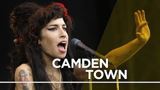 O bairro da Amy Winehouse  Camden Town  Londres de Metrô [upl. by Yeltsew298]