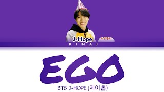 BTS Ego Jhope Color Coded Lyrics HanRomEng [upl. by Anatnom222]