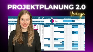 Projektplanung 20 GanttChart und Dashboard mit Excel [upl. by Darren]